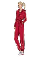 B6861 Damen Gürtel Overall Schärpe, Butterick