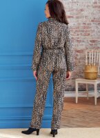 B6861 Damen Gürtel Overall Schärpe, Butterick
