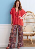 B6853 Damen Tunika Kleid Pullover, Butterick