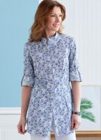 B6852 Damen Shorts Flügelärmel Kragen, Butterick