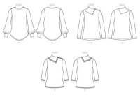 B6857 Damen Top, Butterick