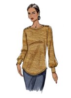 B6857 Damen Top, Butterick