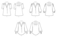 B6855 Damen Top, Butterick