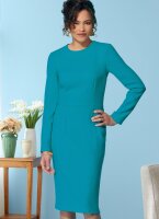 B6849 Damen Kragen Kleid, Butterick