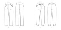 B6865 Damen Hose, Butterick