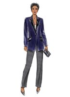 B6862 Damen Jackett, Butterick