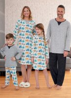 B6867 Damen Top Jungen Kinder Mädchen Herren Hose...
