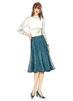 B6866 Damen Shirt Schärpe, Butterick