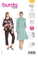 6092 Mantel, Schnittmuster von Burda