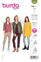 6088 Jacke, Schnittmuster von Burda