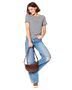 6059 Langarmshirt mit Gürtel, Burda