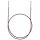 Seil & Zubehör für Rundstricknadel NATURAL 40 cm