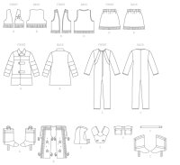 B3244 Kinder Kostüme, Butterick