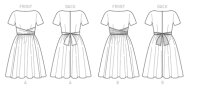 B6318 Damen Kleid, Butterick