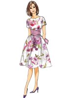B6318 Damen Kleid, Butterick