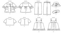 B5944 Kleidung Puppe, Butterick