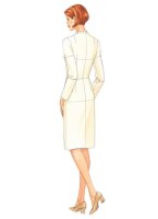 B5627 Damen Mantel Kleid, Butterick