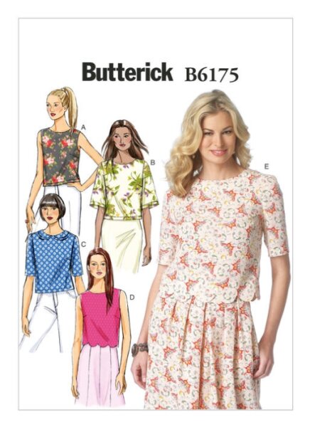 B6175 Damen Top, Butterick