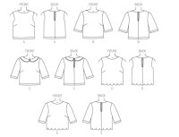B6175 Damen Top, Butterick