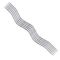 addiCraSySnake Lace Nadelspiel Sockenstricknadeln