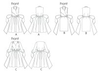 B5850 Damen Kleid, Butterick