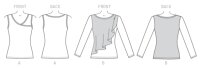 B6334 Damen Top, Butterick
