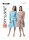 B5972 Damen Kleid, Butterick
