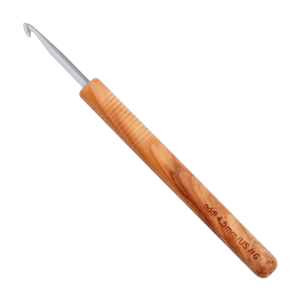 addiNature Olive Wood Wollhäkelnadel