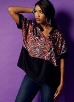 B5955 Damen Pullover Top, Butterick