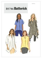 B5786 Damen Shirts, Butterick