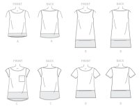B6214 Damen Top, Butterick