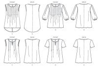 B6024 Damen Top, Butterick