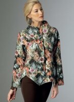 B6106 Jackett Damen Patchwork, Butterick