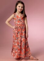 B6202 Mädchen Kleid Einteiler, Butterick