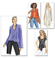 Butterick B4989 Damen Top und Damen-Dessous