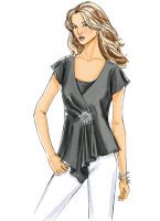 Butterick B4989 Damen Top und Damen-Dessous