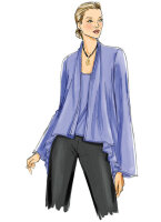 Butterick B4989 Damen Top und Damen-Dessous
