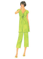 Butterick B5196 Damen (Umstands-) Top, Kleid, Shorts und Hose