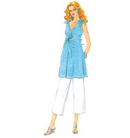 Butterick B5196 Damen (Umstands-) Top, Kleid, Shorts und Hose