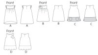 B5876 Baby, Kinder Kleid, Butterick