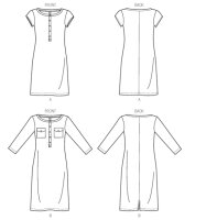 B6041 Damen Kleid, Butterick