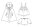 B5671 Trägerkleid Cape Puppe Shirt, Butterick