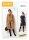 B6244 Damen Mantel Kragen Kleid, Butterick