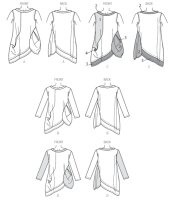 B6101 Damen, Schnittmuster von Butterick