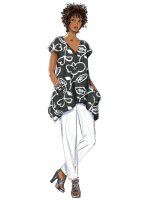 B5652 Damen Top Hose Caftan Overall Kleid, Butterick