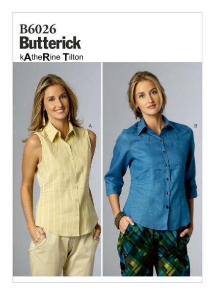 B6026 Damen Top, Butterick