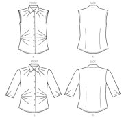 B6026 Damen Top, Butterick