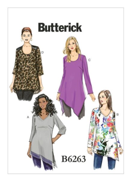 B6263 Damen, Schnittmuster von Butterick