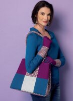 B6264 Taschen Handschuhe Patchwork, Butterick
