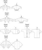 B5529 Jackett Damen, Butterick